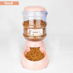 3.8L Capacity Automatic Pet Feeder & Water Dispenser
