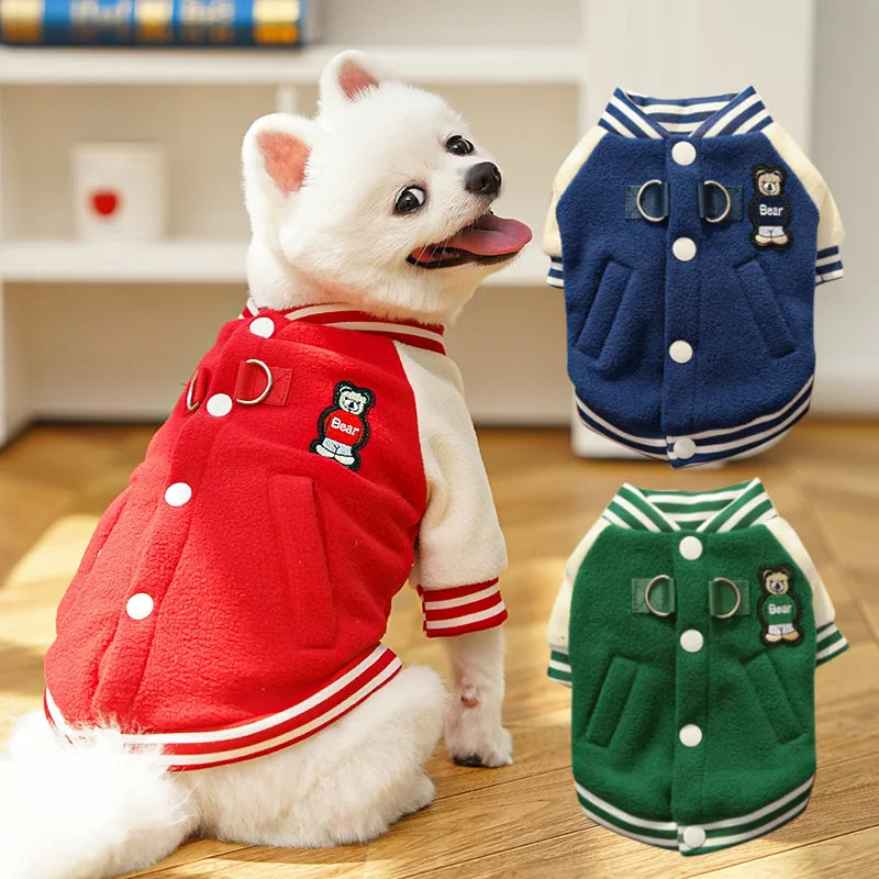 Cozy Fleece Dog Jacket