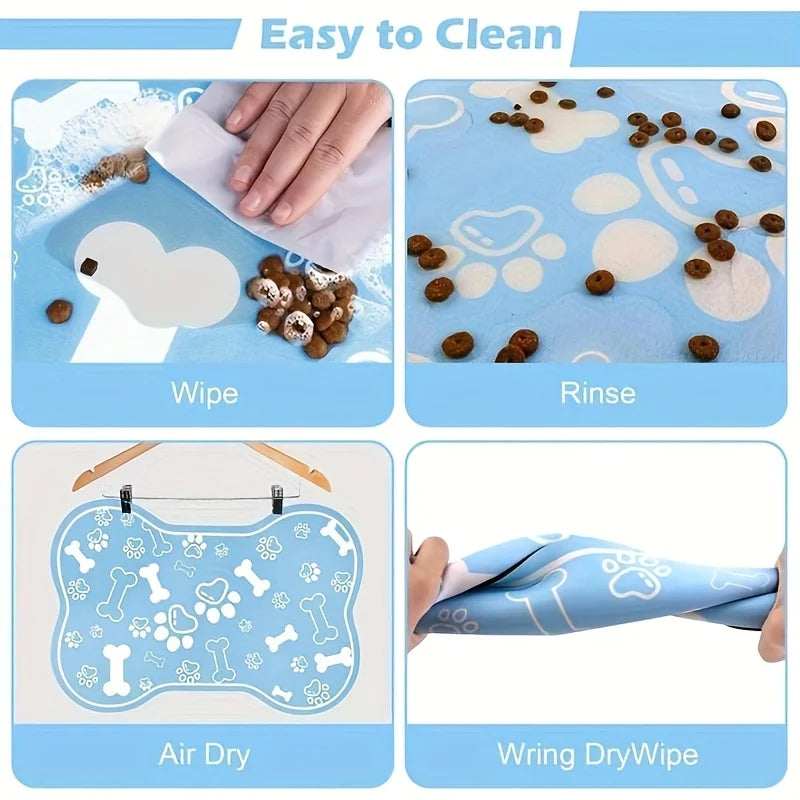 Non-Slip Waterproof Pet Feeding Mat