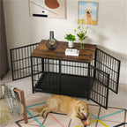 Luxury Wooden Dog Crate Furniture
