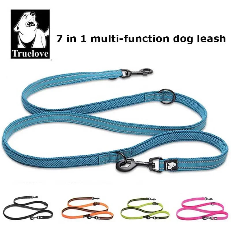 7-in-1 Multi-Function Reflective Dog Leash