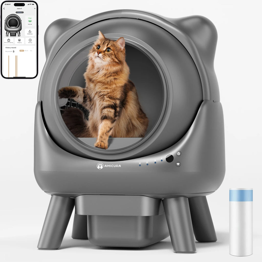 Automatic Self-Cleaning Cat Litter Box