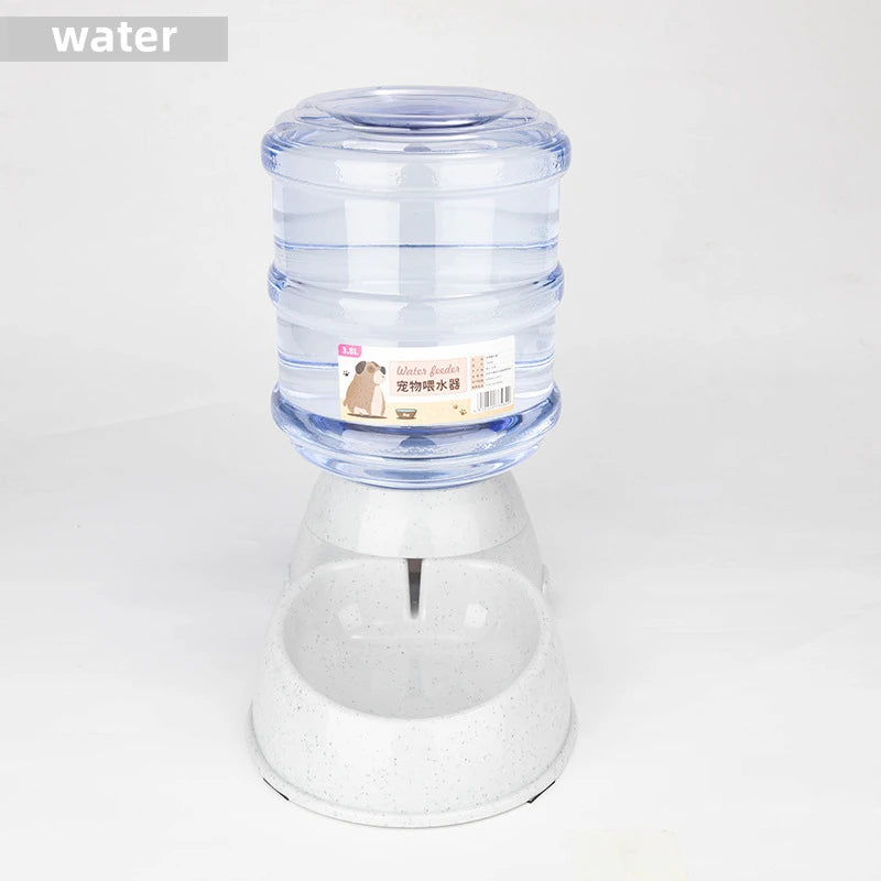 3.8L Capacity Automatic Pet Feeder & Water Dispenser