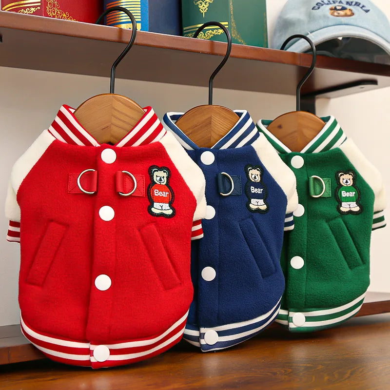 Cozy Fleece Dog Jacket
