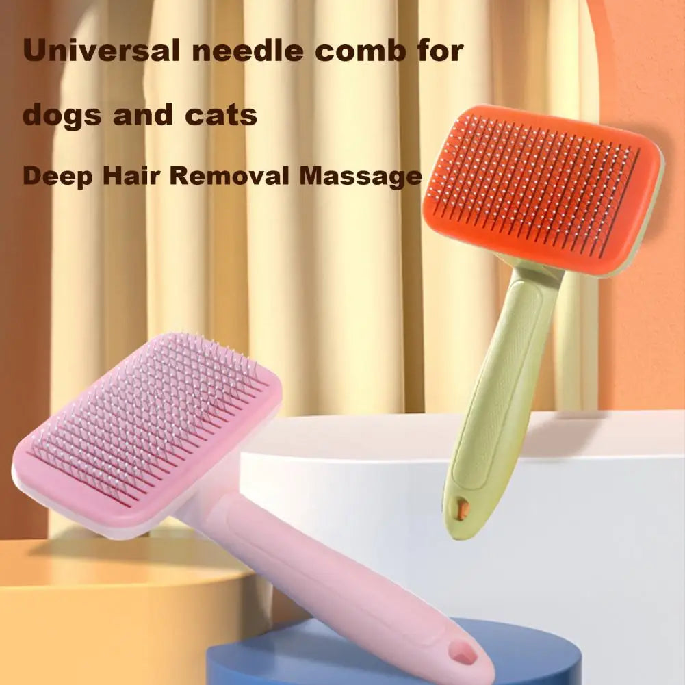 Self-Cleaning Pet Brush
