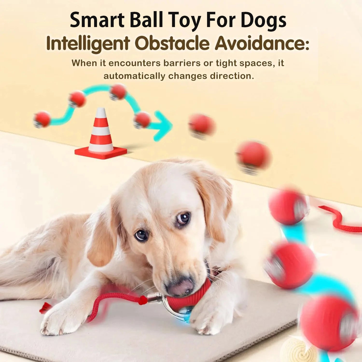 Smart Interactive Dog Ball