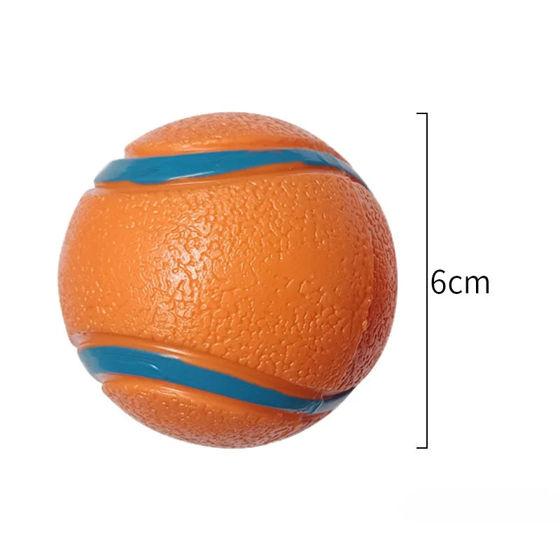 Rubber Dog Fetch Ball