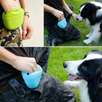 Portable Silicone Pet Treat Bag