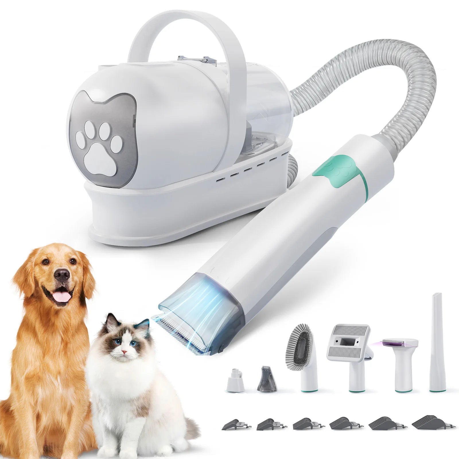 7-in-1 Pet Grooming Vacuum Kit