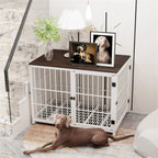 Luxury Wooden Dog Crate Furniture
