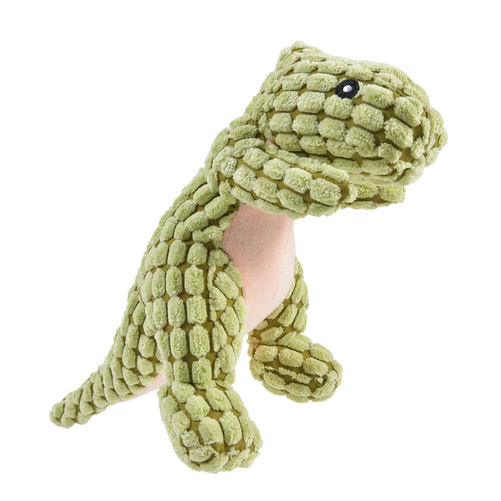 Plush Dinosaur Toy for Dogs and Cats