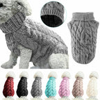 Winter Knitted Dog Sweater