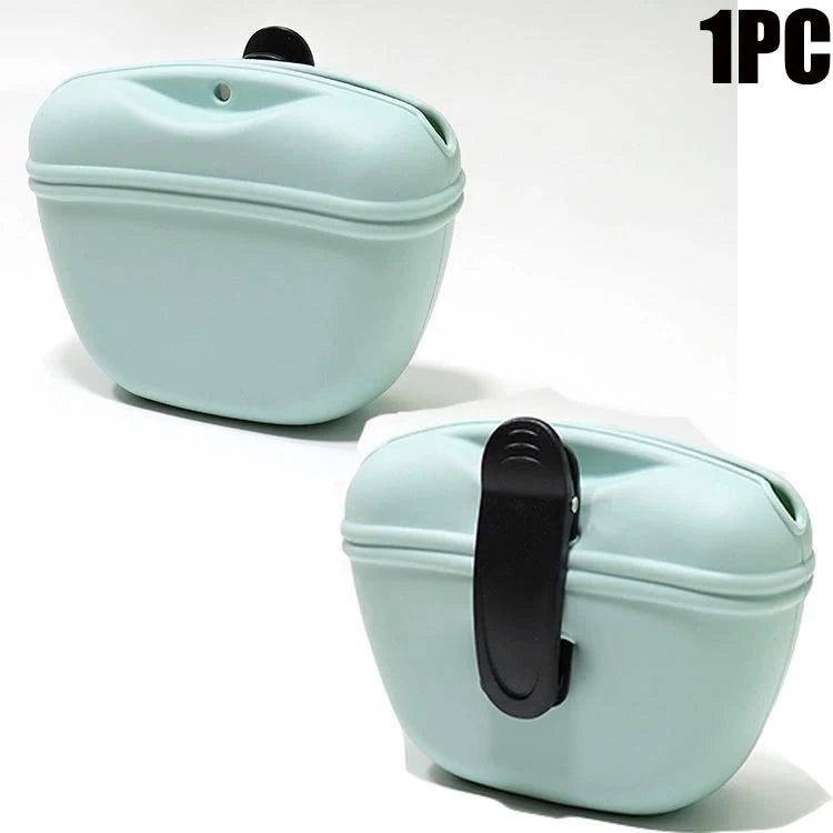 Portable Silicone Pet Treat Bag