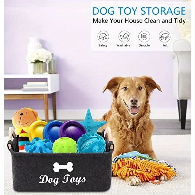 Dog Toy Storage Box